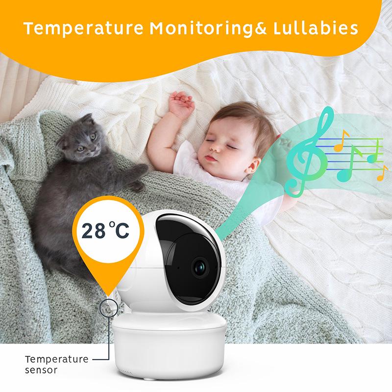 5" HD Wireless Baby Monitor with Tuya App