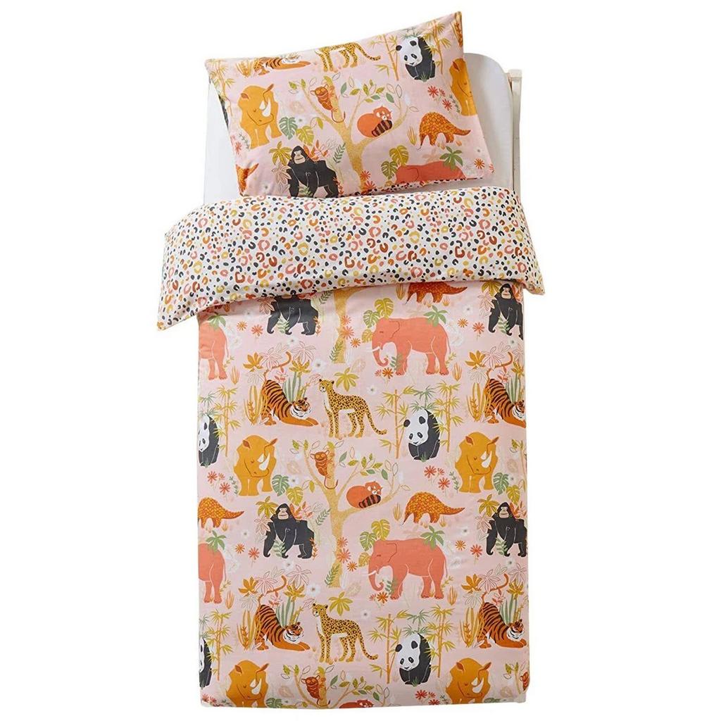 Little Furn Wildlife Reversible Animals Duvet Cover Set