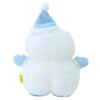 SunLemon Fluffy Snowman Plush Toy, Size S, 15 x 6 x 17.5cm, Blue, Cute, Perfect for Winter, Christmas, Snow, and New Year's, P-9912