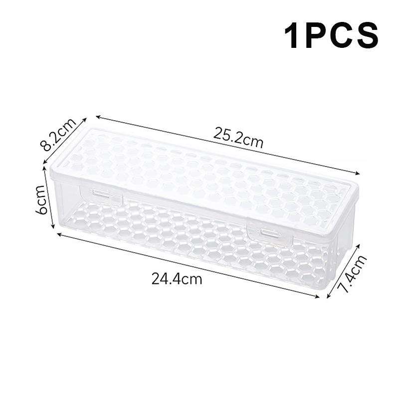Plastic Dishwasher Tableware Cleaning Box with Chopstick Cage Spoon Drain Storage Rack - Kitchen Organizer Storage Basket Bag