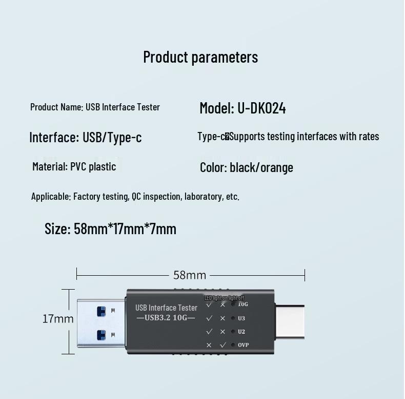 USB 3.0 Type-C Hub Tester 3.2: Fast Test for Current & Voltage