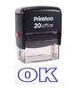 Printtoo Office Stationary OK Self Inking Rubber Stamp Custom Stamp-Black