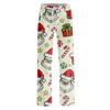 Women's Christmas Printed Pajama Pants, Festive Comfortable Sleep Pants, No Pockets