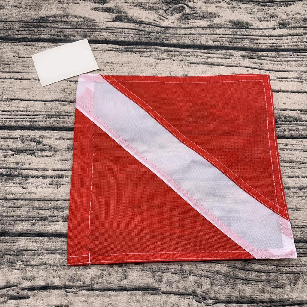 Dive Flag Red and White Double Stitched,Diver Down Flag,Diving Banner,for Underwater Activities