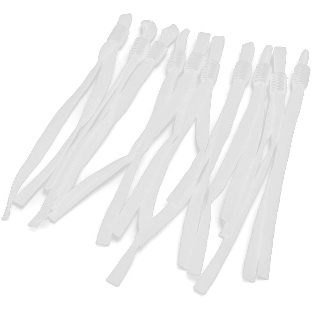 200pcs Adjustable Elastic Cord Stretchy Earloop Cord Lanyard Elastic Bands Craft