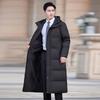 Men's Winter Mid-Length Hooded Padded Jacket