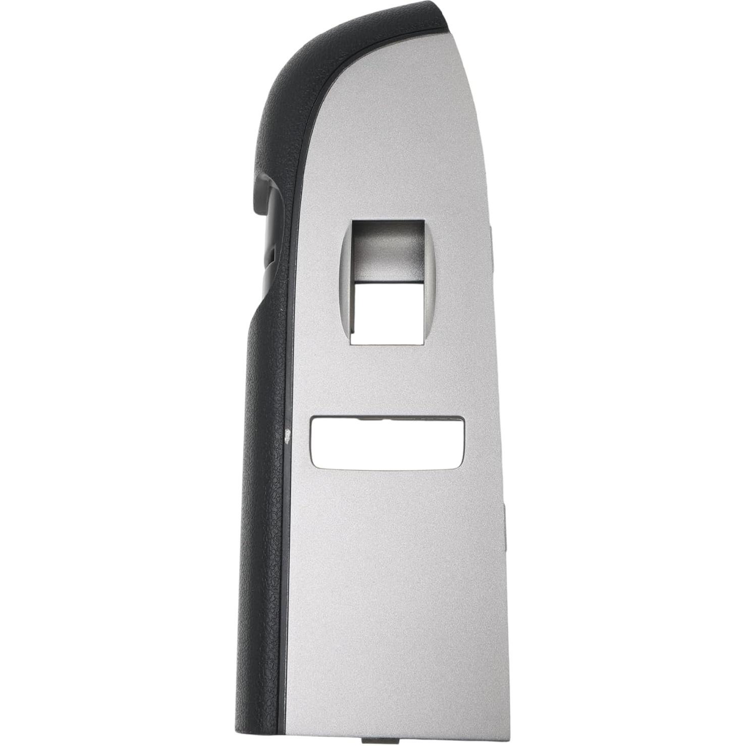 1 Pc Front Left Side No.22968506 Door Control Switch Panel Trim for Chevy Silverado 1500 2010-2013 Plastic Gray Black Front Left Side