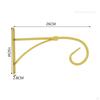 Bracket for Hanging Plants, Wall Mount Flower Baskets And Wind Chimes