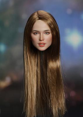 [TOYBARJAPAN] Cabeça de Figura de Ação em Escala 1/6 para SUPER DUCK SDH048: Estudante UniversitáriaSenhora do EscritórioBeleza OcidentalBronzeada (Corpo e roupas não incluídos)