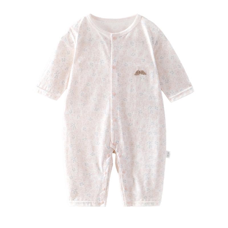 Infant Summer Romper - Lightweight, Boneless, 3/4 Sleeve Onesie for Toddler