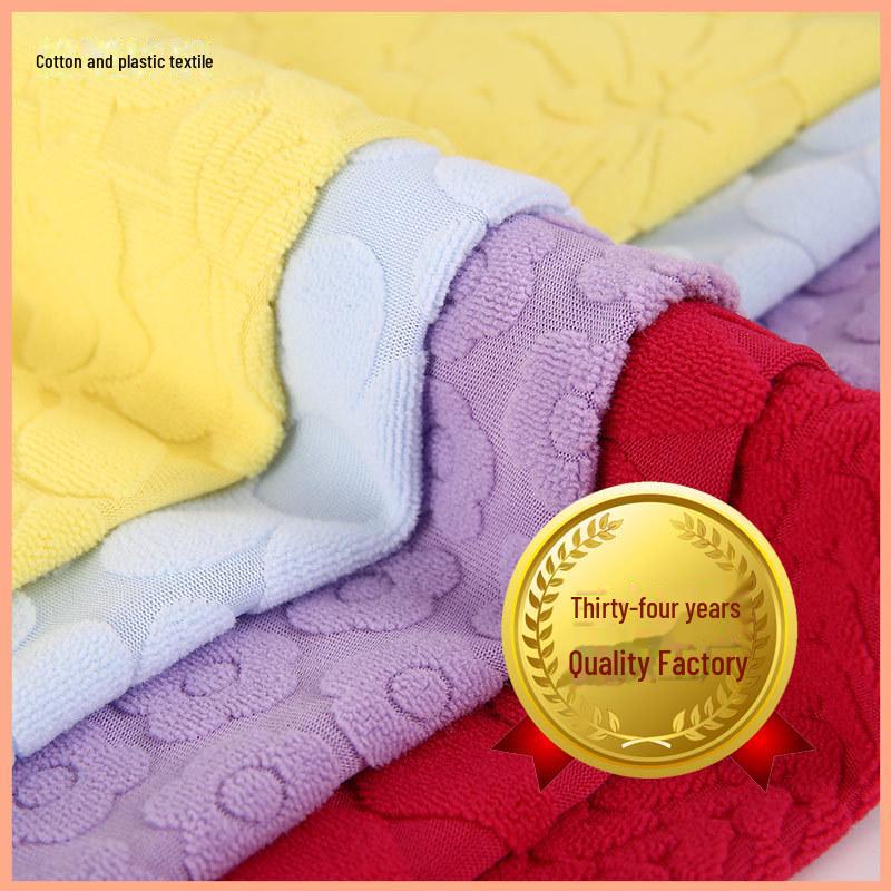 Dyed 100D Polyester Jacquard Towel Fabric for Shoes and Hats