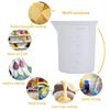 Silicone Measuring Cups for Resin Non-Stick Mixing Cups Glue Tools,Precise Scal