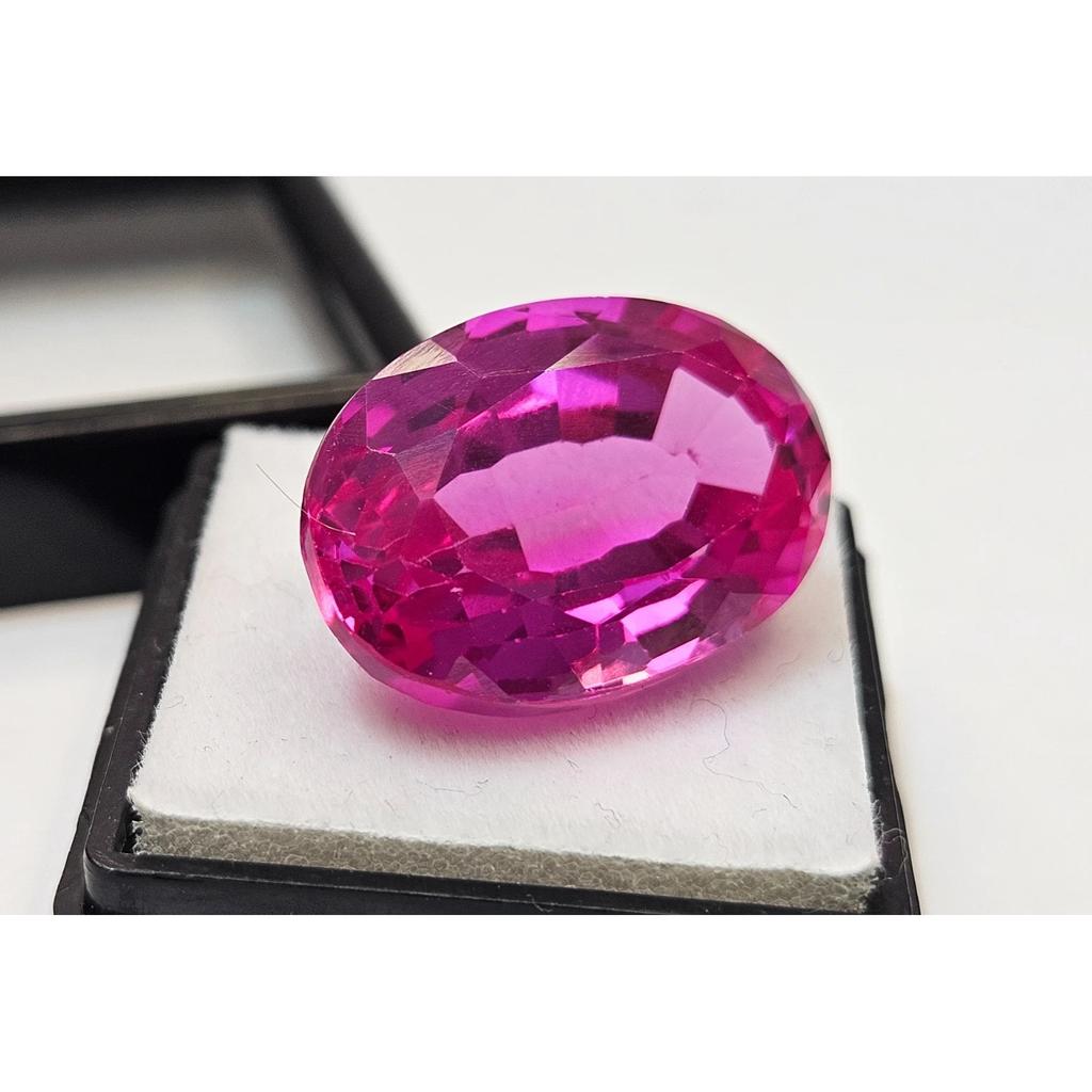 Natural Pink Color Sapphire Oval Cut 30+ Ct Stunning Loose Gemstone
