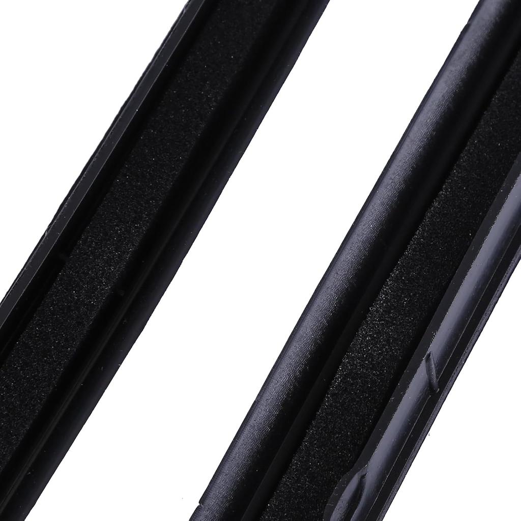 2Pcs Front Left & Right Side Windshield Molding Compatible for RAM 1500 2500 3500 4500 5500 2009-2022 A Pillar Trim Molding Replaces OE# 68297609AB