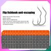 50Pcs Premium Fishing Hooks - Barbed Design For Anti-Slip & Secure Fish Grip | Reliable For Freshwater And Saltwater Hunting