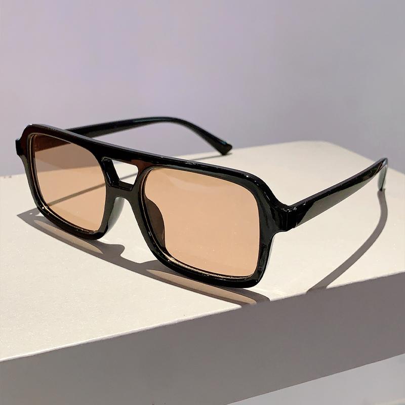 KAMMPT Vintage Sunglasses 2024 New Classic Double Bridge Outdoor Men Shades Stylish Retro Multicolor Brand Design Women Eyewear