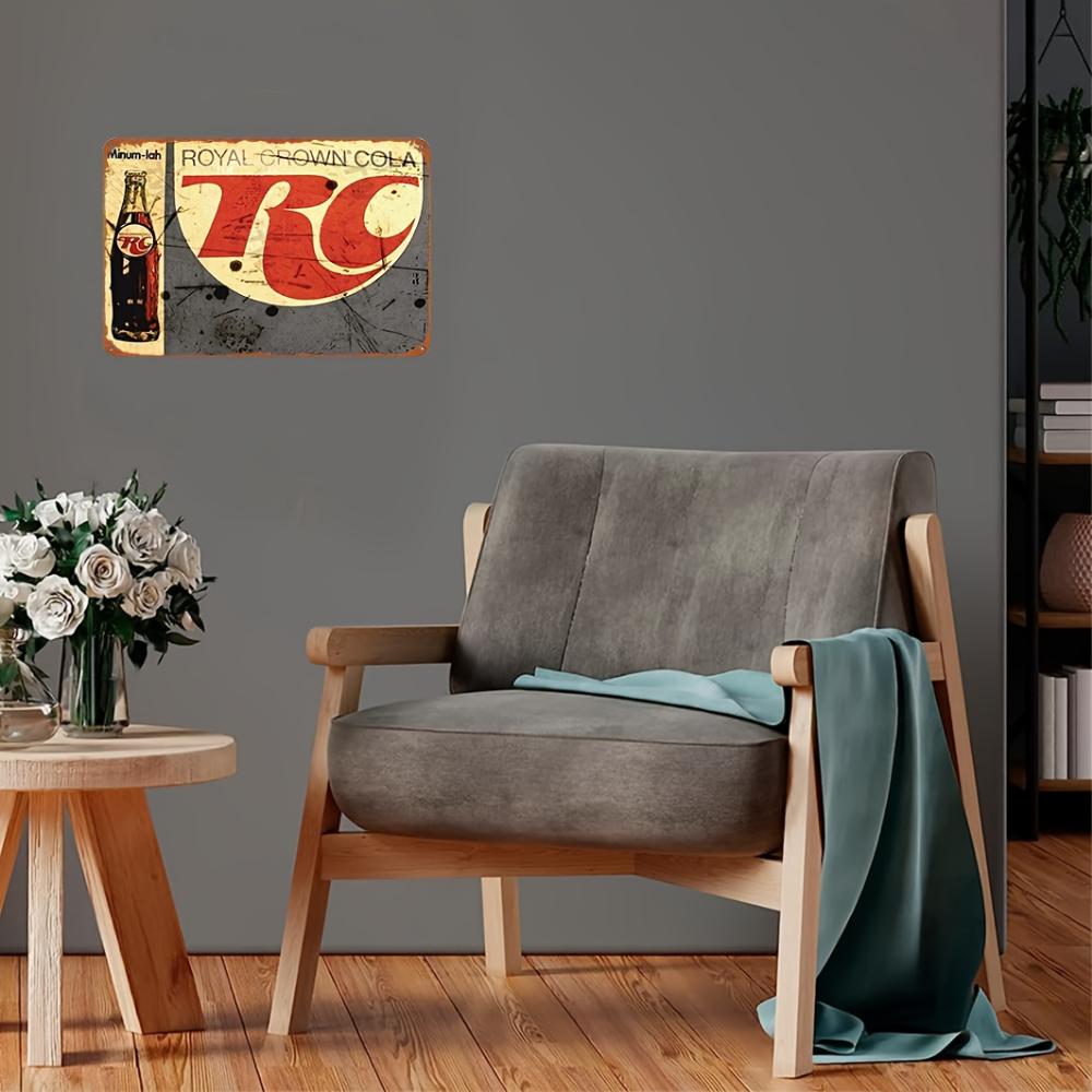 1pc Coke Vintage Metal Aluminum Sign Funny Bar Coffee Sign Kitchen Farm Garden Home Living Room Bedroom Dormitory