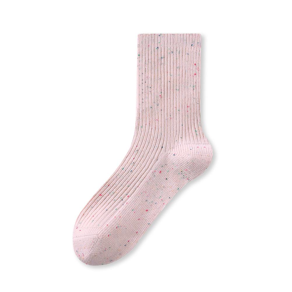 Female Spring and Autumn New Products Vertical College Wind Tube Stack Socks