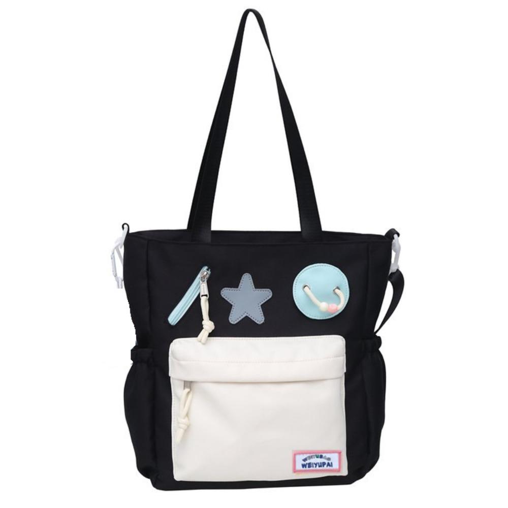 Маленькая свежая контрастная косметичка сладкая ins студенческая сумка через плечо девчачье сердце молодежь кампус большая вместимость сумка через плечо