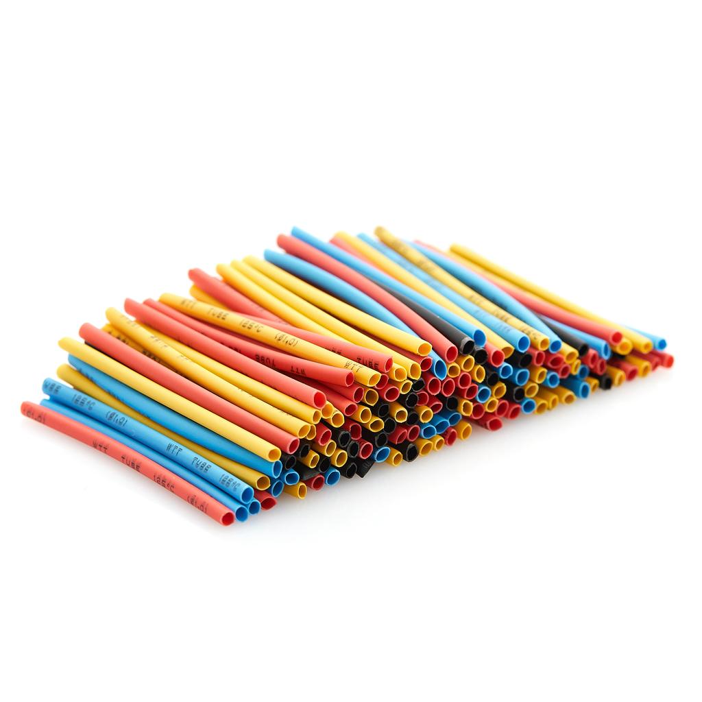 Heat Shrink Tubing Set 5 Colors / 8 Sizes 328Pcs.