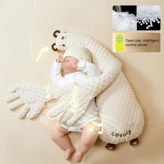 Suzeta Palmă Calmantă pentru Bebeluși Jucărie Moale de Pluș Ajutor pentru Somn Pernă de Suport pentru Somnul Bebelușilor Jucărie Calmanta Anti-Sperietură pentru Sugari