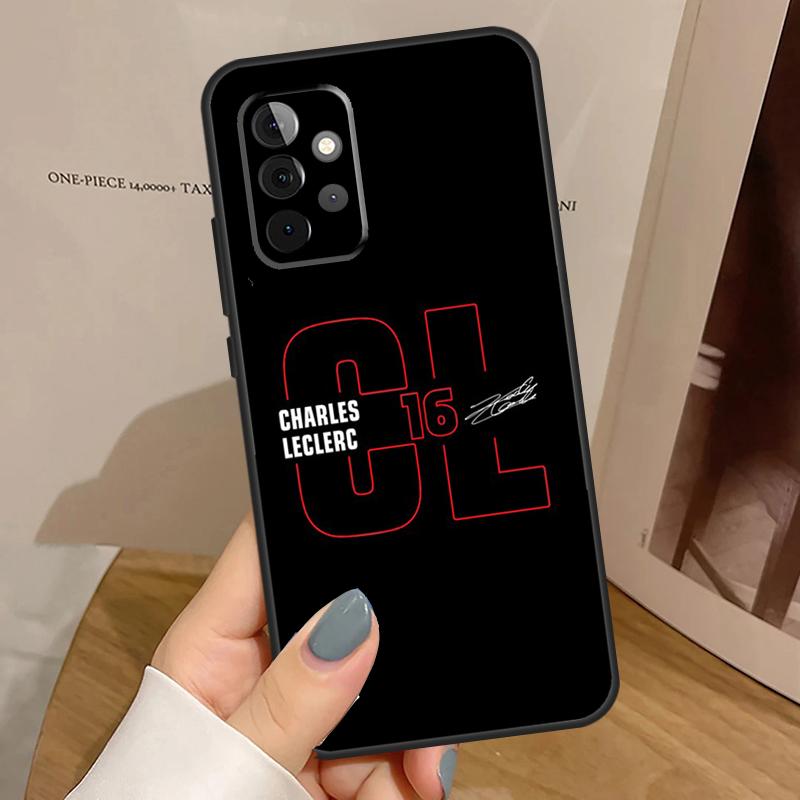 Charles Leclerc 16 Phone Case For Samsung Galaxy A32 A52 A12 A53 A33 A23 A13 A54 A34 A14 A51 A15 A25 A35 A55