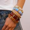 Wide Acrylic Bangle Geometric Retro Hand Ring Temperament Exaggerated Bracelet  Gift