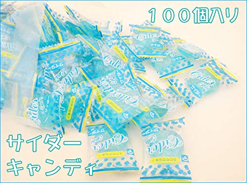 Bonbons Kinsen Cider Grande Taille 100 Pièces Cuisson au Feu Direct Utilisation Commerciale Pack Économique Saveur Cider