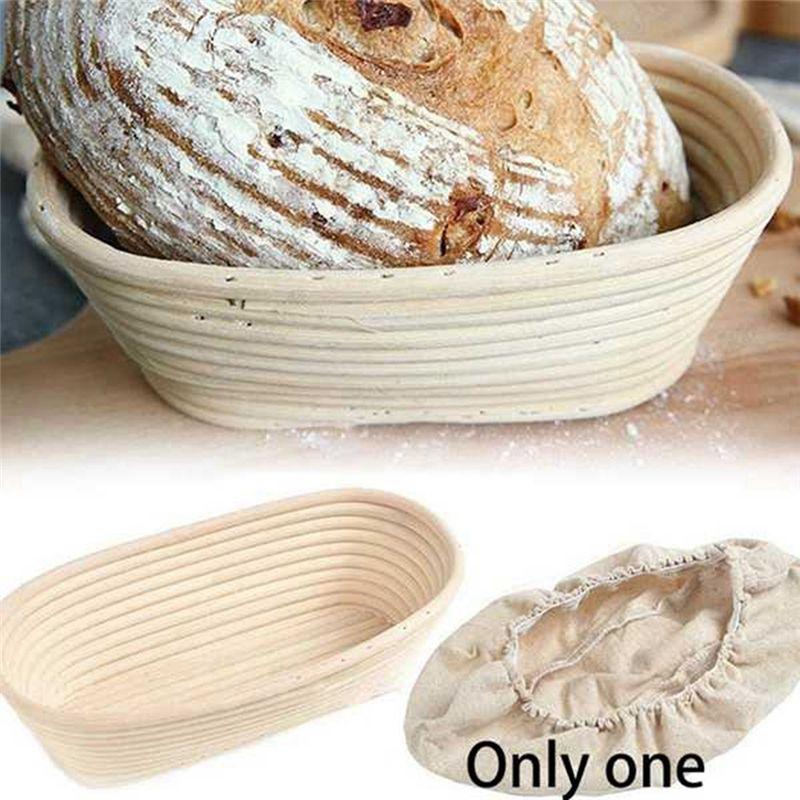 J1UL1N Woven Bread Fermentation Basket Drying Storage European Style Fermentation Basket Durable Easy To Use