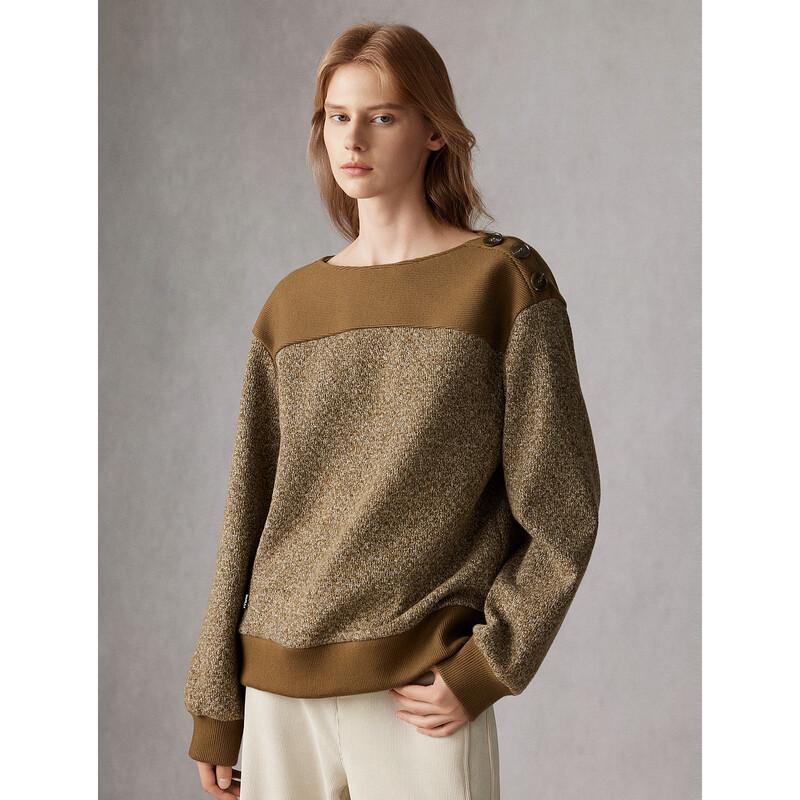 ELLE Women s Color-block Hoodie M