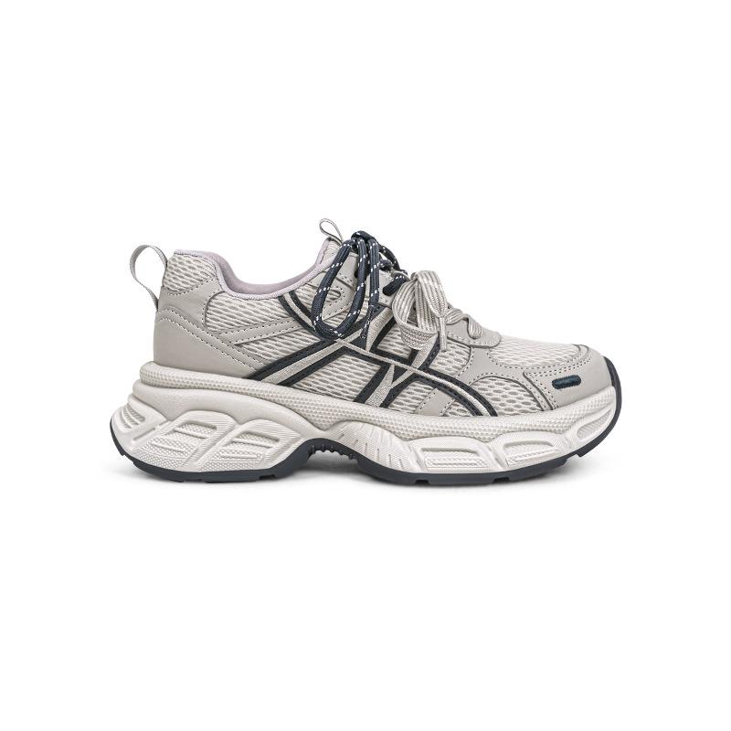 Bright Galaxy~ Korean version of niche delicate platform dad shoes women's 2025 new women's autumn breathable sports and leisure shoes