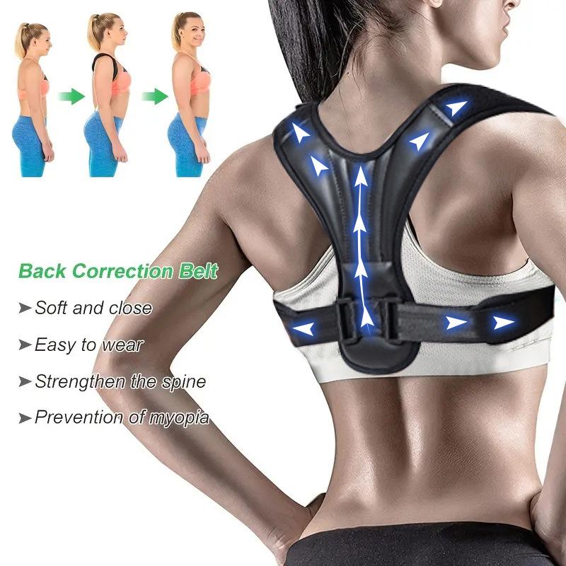 Adults and Children Wear Shaping Straps, Invisible Comfort, Adjustable Back Aligners, Sitting Posture Correction, Prevention of Hunchback