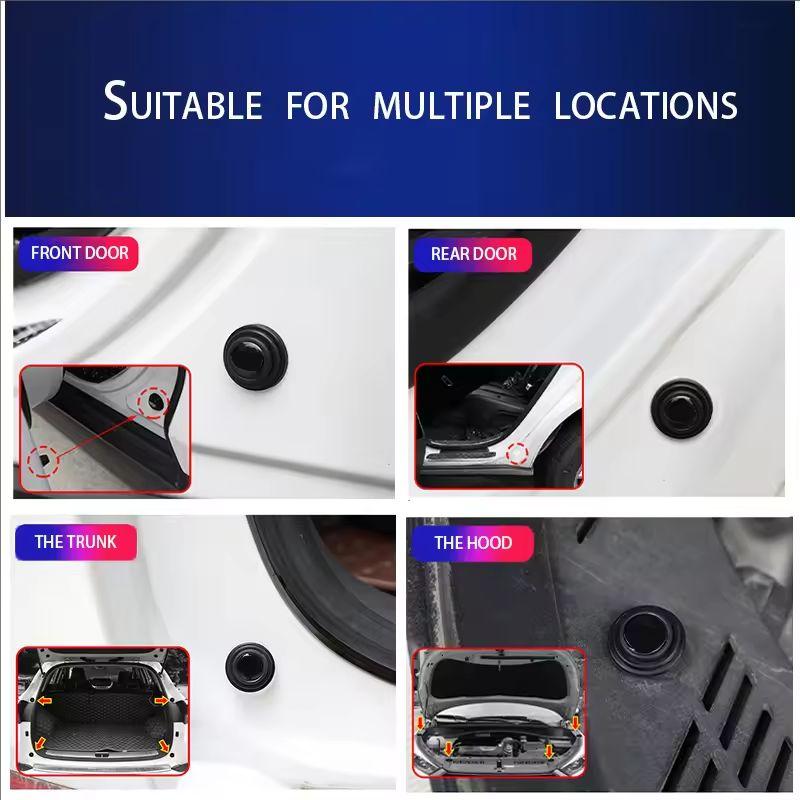 4/8/12pcs Car Silicone Anti-collision Door Shock Absorber Spacer Sticker For BMW M E34 E46 E39 E38 E90 E60 E36 F30 F30 F10 E92 DV1