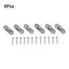 Camping Gear Essential Set of 6 Stainless Steel Wall Eyelets Available