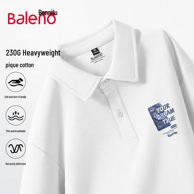 Baleno Men s Summer Printed Polo Shirt XL