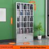 WEZHO Stainless Steel Employee Cup Storage Cabinet