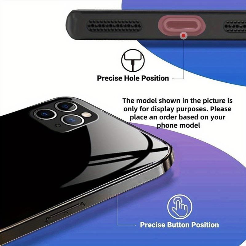 Luxury Snow Lotus Pattern Tempered Glass Material Phone Case For Samsung Galaxy S25 S24 S23 Ultra Plus FE Shockproof Cover