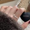 Trendy Geometric Twist Stackable Open Ring for Women’s Index Finger