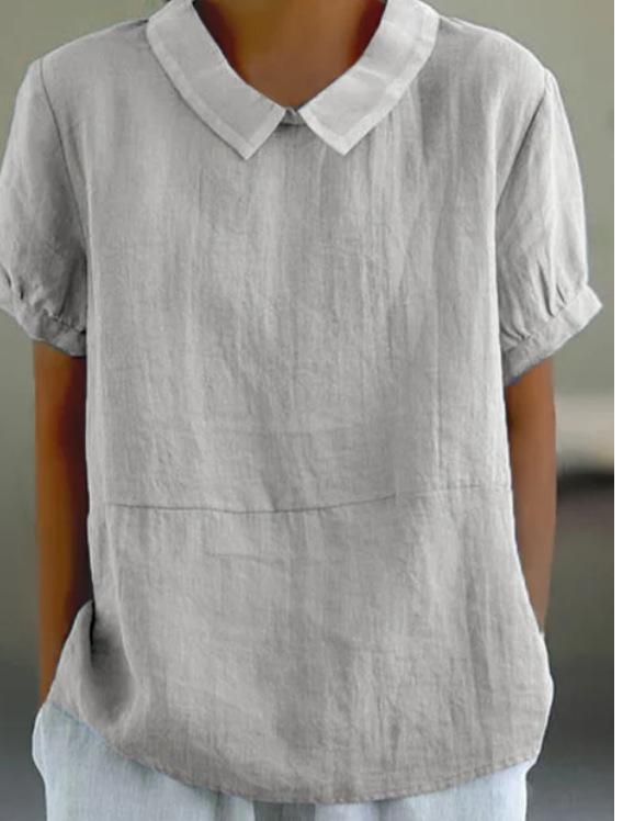 2025 Women's Floral Digital Print Short Sleeve Top