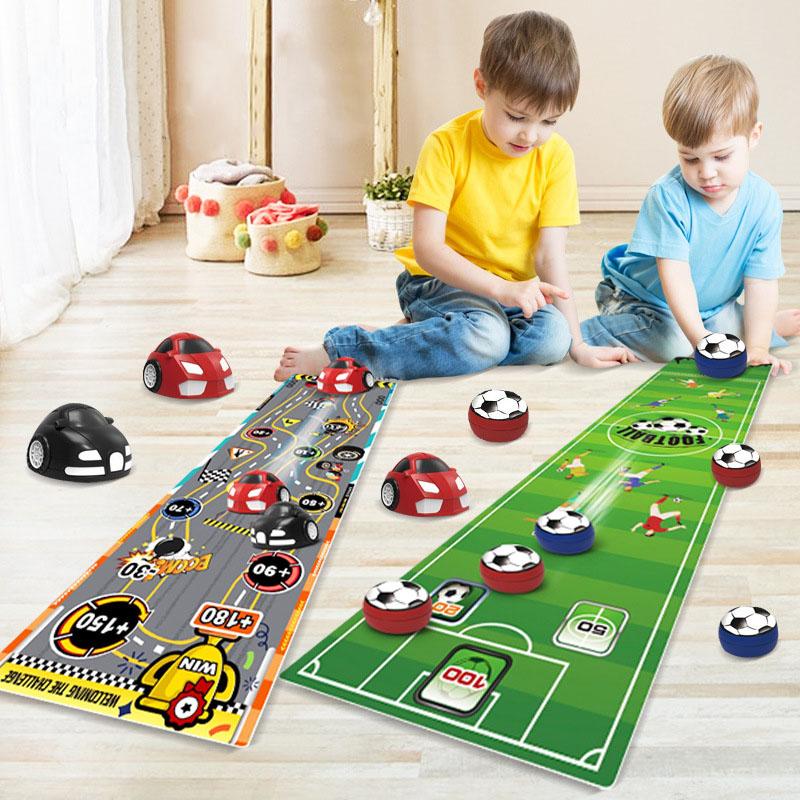 Soccer Curling Board Game - Children Interactive Social Indoor Bowling Table Games Mat Family Friend Party Fun Toy for Kids