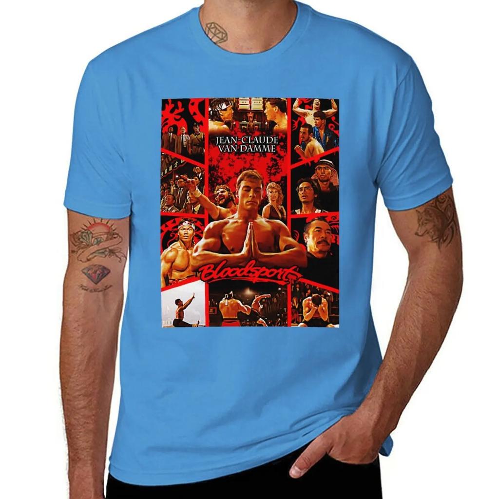 BLOODSPORT alternative movie poster T-Shirt cute clothes Blouse sublime big and tall t shirts for