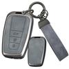 Toyota Key Case Key PU Leather Metal Suitable for RAV4 Land Cruiser Prado Type Type 2 Cover, Material, Keychain, Frame, Prius, Corolla, Crown, (50