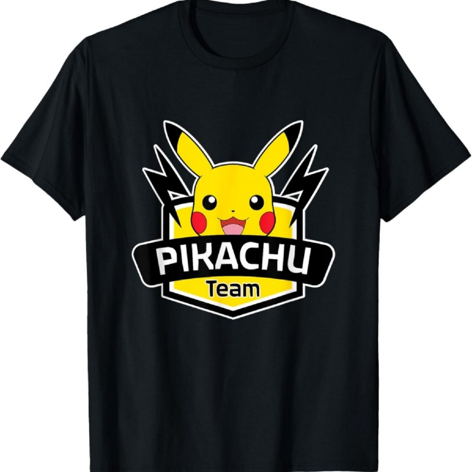 Pokémon - Футболка Команда Пикачу S чёрный