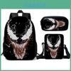Venom Kinder Schulrucksack Brotdose Federmäppchen Dreiteiliges Set Für Kinder
