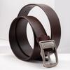 Men's Genuine Leather Belt 3.8 Wide-needle Buckle Belt
