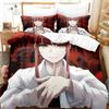 Fashion 3D People Saw Bedding Sets Duvet Cover Set With Pillowcase Twin Full Queen King Bedclothes Bed Linen Customizable