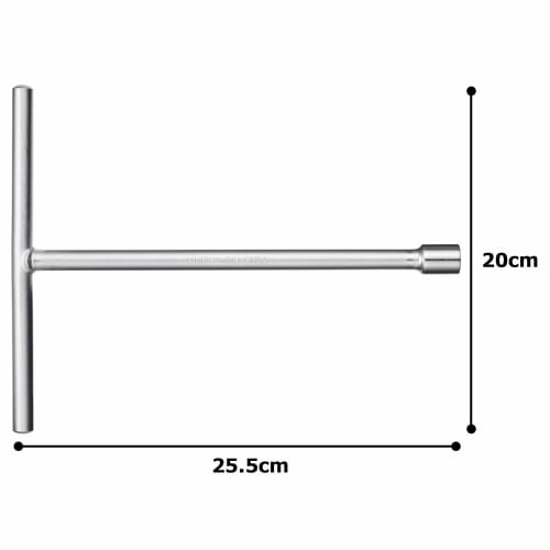 TONE T-shaped Wrench TW-12, 12mm Width Across Flats