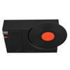 Vintage   Record Player     Speaker USB Rechargeable Old Fashioned Portable Wireless Speaker with Time Display