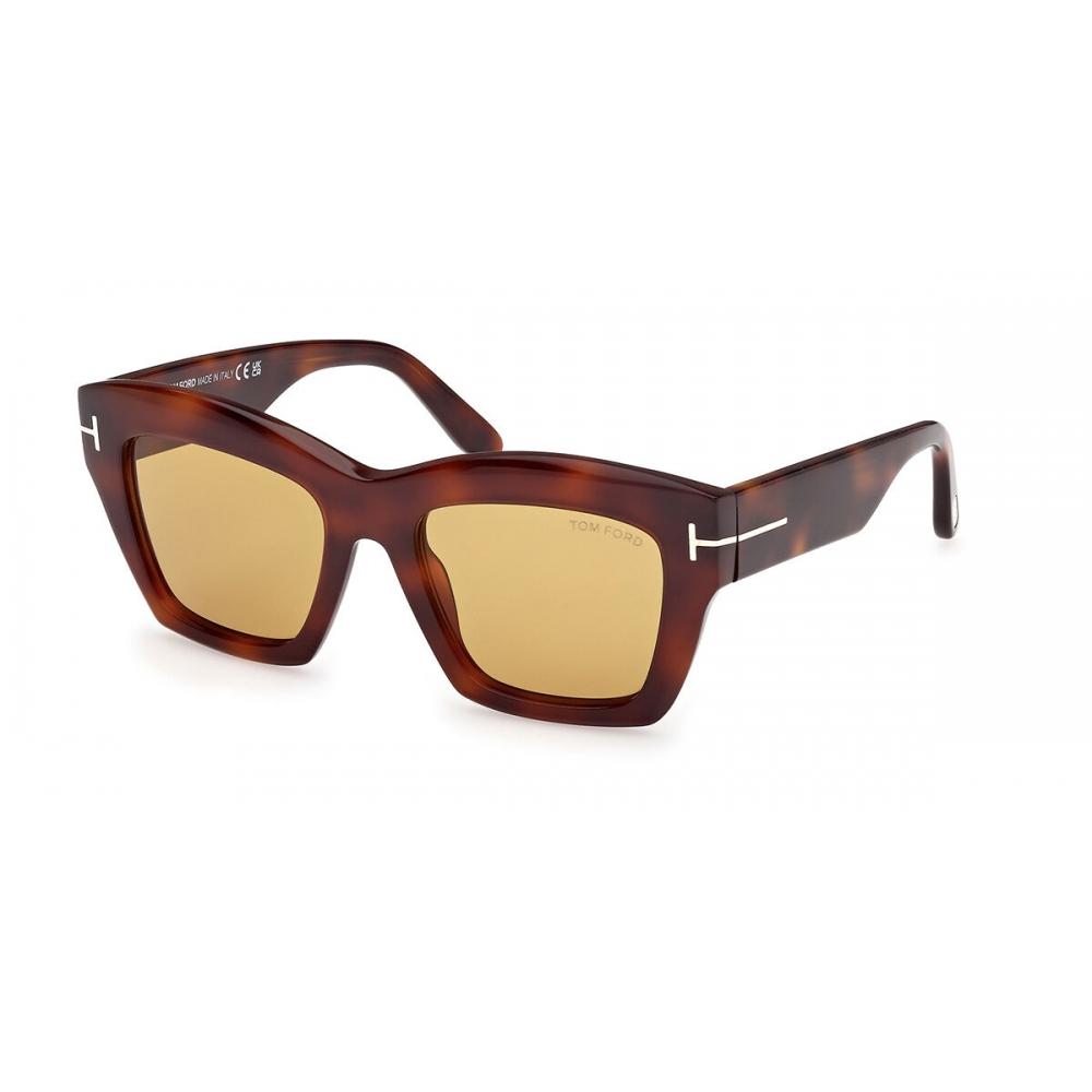 

Tom Ford Ft1191 Luna 53e Women Sunglasses Dark Brown Tortoise/52-19-140