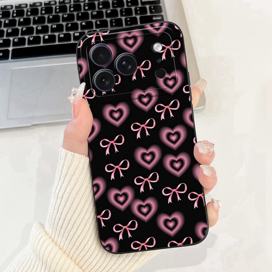 Beautiful Floral Phone Case For iPhone 17 Pro Max 17 Air Soft Silicone Shockproof Cases For iPhone17 17Pro 17Air Cover Bumpers